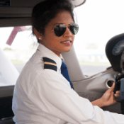 Woman pilot