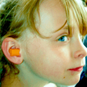 Ill  fitting ear plugs example 2