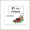 lawn mower sound